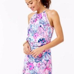 Lilly Pulitzer Gianni Skort Romper Prosecco Pink Make A Splash XS